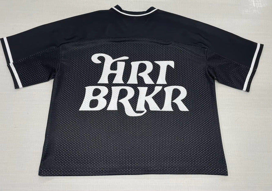 Black Short Sleeve Sports T-Shirt